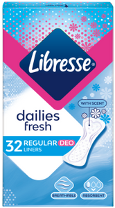 Libresse Regular Deo Fresh Inlegkruisjes