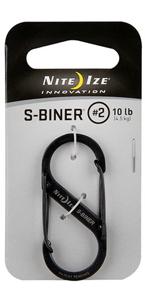 NITE Ize NI-SB2-03-01 Karabijn S-Biner Gr. 2 50 mm x 22 mm 1 stuk(s)