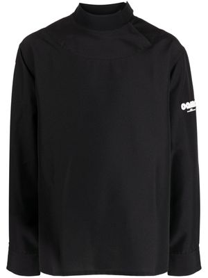 OAMC chemise Rapid à logo imprimé - Noir