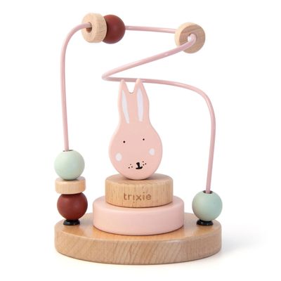 Trixie houten motoriekspiraal mrs. rabbit