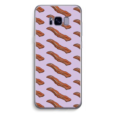 Bacon to my eggs #2: Samsung Galaxy S8 Plus Transparant Hoesje