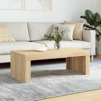 Salontafel 102x50x36 cm bewerkt hout sonoma eikenkleurig