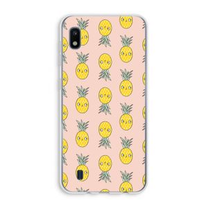 Ananas: Samsung Galaxy A10 Transparant Hoesje