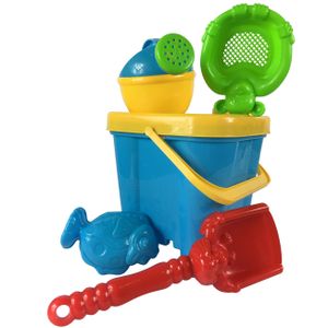 Emmersetje - zandkasteel - 5-delig - multi kleur - Strand/zandbak speelgoed   -