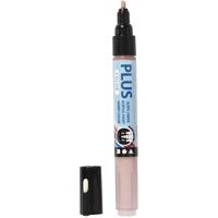 Plus Color marker, l: 14,5 cm, lijndikte 1-2 mm, dusty rose, 5,5 ml, 1 stuk Plus Color marker, l: 14,5 cm, lijndikte 1-2 mm, dusty rose, 5,5 ml, 1 stuk