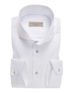 John Miller Heren Overhemd Spierwit Cutaway Tailored Fit