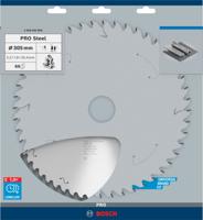 Bosch Accessoires PRO Steel cirkelzaagblad voor gesnoerde machines | 305 x 2 |2 x 25 |4 mm | T60 - 2608844868 Bosch Accessoires PRO Steel cirkelzaagblad voor gesnoerde machines | 305 x 2 |2 x 25 |4 mm | T60 - 2608844868
