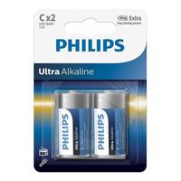 Phillips batterijen LR14 - Alkaline - 1,5 volt - set van 2x stuks