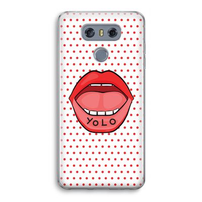 Yolo Denise: LG G6 Transparant Hoesje