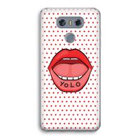 Yolo Denise: LG G6 Transparant Hoesje