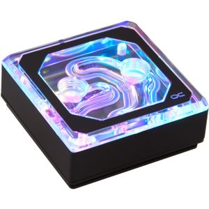 Alphacool Eisblock XPX Aurora Edge Acryl Black cpu-koeler