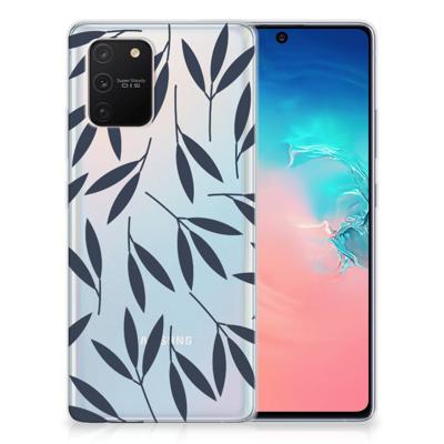 Samsung Galaxy S10 Lite | TPU Case | Leaves Blue