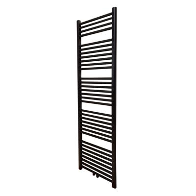 Viidako - Mikii Handdoekradiator - Mat Zwart - Rond - 1600x500 - Design - Kwaliteit