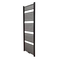 Viidako - Mikii Handdoekradiator - Mat Zwart - Rond - 1600x500 - Design - Kwaliteit