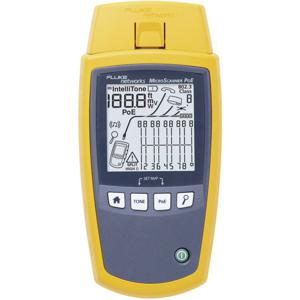 Fluke Networks Set: MS-POE + MT-8200-63A MicroScanner™ POE + IntelliTone 200 Probe Kabelmeter Audio/Video, Netwerk, Telecommunicatie