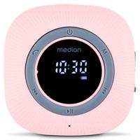 Doucheradio - MEDION - FM - Bluetooth - IPX6 - Zuignaphouder - Roze