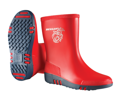 Dunlop K131510 Kinderlaars PVC mini | Rood | Maat 26 - 15.032.001.26