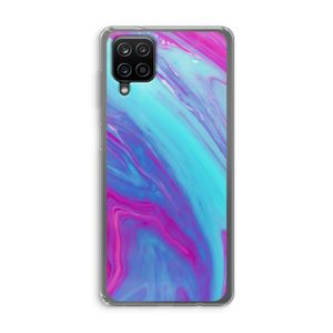 Zweverige regenboog: Samsung Galaxy A12 Transparant Hoesje