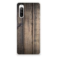 Sony Xperia 10 III | Bumper Hoesje | Steigerhout