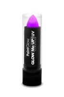 UV Glow in the dark lipstick Paars - thumbnail