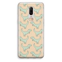 Dinos: OnePlus 6 Transparant Hoesje Dinos: OnePlus 6 Transparant Hoesje