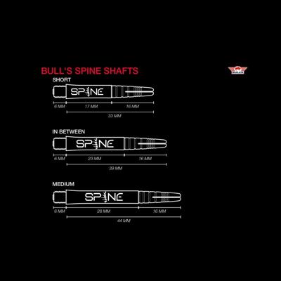 Bulls Spine Shafts - Oranje