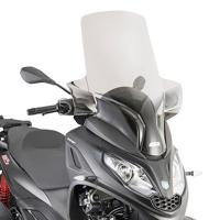 GIVI Windscherm, moto en scooter, D5614ST Verhoogd transparant