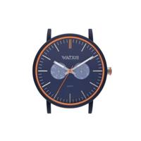 Horloge Uniseks Watx & Colors WXCA2715 Blauw (Ø 44 mm)