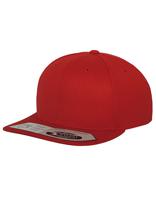 Flexfit FX110 110 Fitted Snapback - Red - One Size - thumbnail
