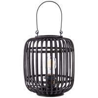 Brilliant Landelijke tafellampWoodrow zwart hout - 93062/76