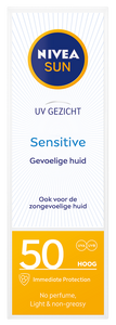 Nivea Sun Face Sensitive Gezichtszonnecrème SPF50