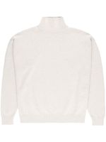 Fear Of God pull en maille à col roulé - Blanc