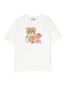 Moschino Kids t-shirt à motif Teddy Bear - Blanc