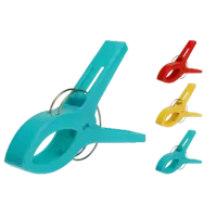 Excellent Houseware Handdoekklem Set van 4