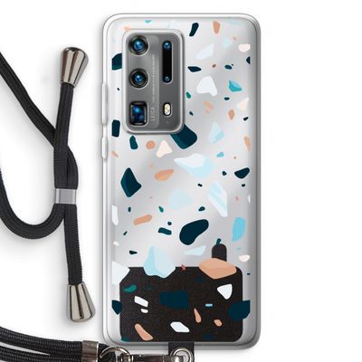 Terrazzo N°13: Huawei P40 Pro Plus Transparant Hoesje met koord