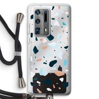 Terrazzo N°13: Huawei P40 Pro Plus Transparant Hoesje met koord