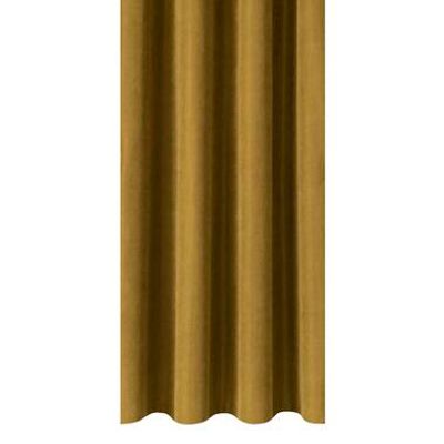 Gordijnstof Lexi - okergeel