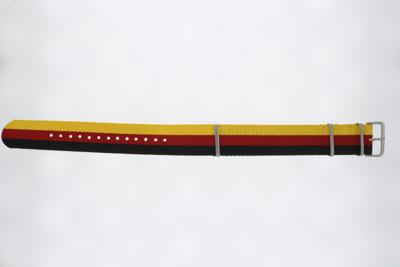Horlogeband Universeel WH37 Onderliggend Textiel Multicolor 22mm