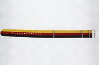 Horlogeband Universeel WH37 Onderliggend Textiel Multicolor 22mm