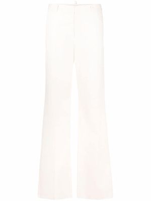 DSQUARED2 pantalon droit à taille mi-haute - Tons neutres