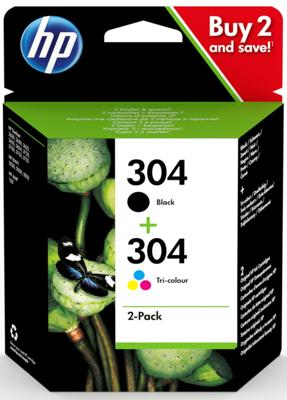 HP 304 zw en kl combipack 3jb05ae