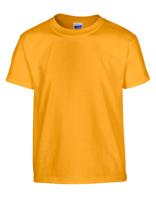 Gildan G5000K Heavy Cotton™ Youth T-Shirt - Gold - XS (140/152)
