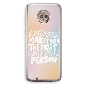 The prettiest: Motorola Moto G6 Transparant Hoesje