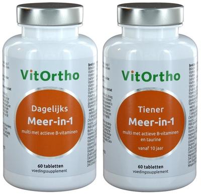 VitOrtho Meer in 1 Dagelijks & Tiener Tabletten 2x60st