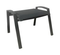 Primero voetenbank antraciet