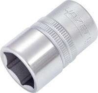 HAZET Dopsleutel 900-17 · 1/2 inch (12,5 mm) vierkant hol · Buiten-zeskant-tractieprofiel · SW 17 mm