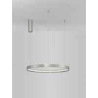 Lyora Ronde hanglampPerrine zilvergrijs Ø 60cm - 9345618
