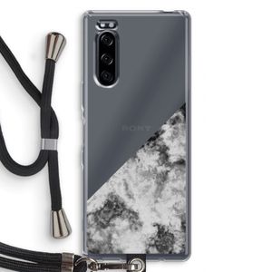 Onweer: Sony Xperia 5 Transparant Hoesje met koord