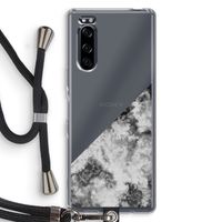 Onweer: Sony Xperia 5 Transparant Hoesje met koord
