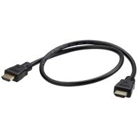 ATEN Hogesnelheids-HDMI-Kabel met Ethernet, zwart, 0,6 m - thumbnail